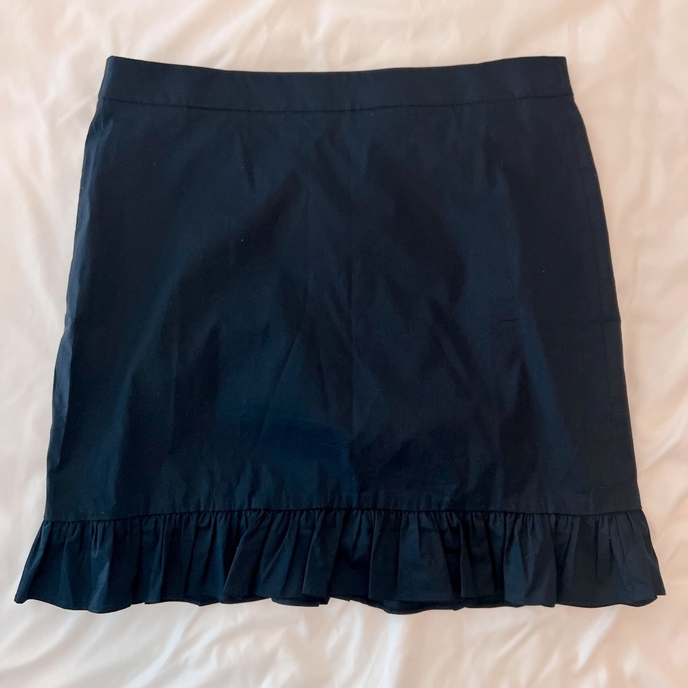 J. Crew Navy Blue Skirt